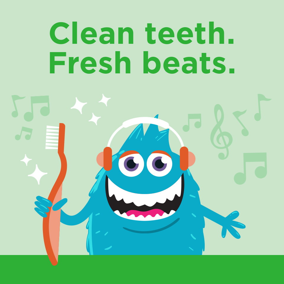 WOHD Clean teeth Fresh beats 